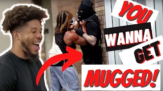 Wanna Get Mugged in the Hood Prank! | Top Notch Idiots