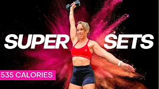 KILLER STRENGTH & CARDIO SUPERSETS //Advanced workout At Home