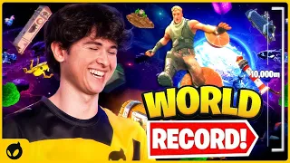 SETTING THE ONLY UP FORTNITE WORLD RECORD