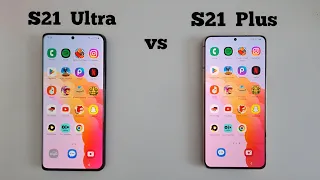 Samsung S21 Ultra vs S21 Plus in 2024 || Speed Test