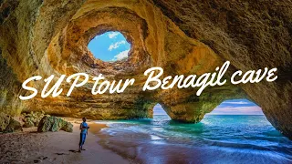 Experience the BEST BENAGIL CAVE SUP tour in ALGARVE - Portugal
