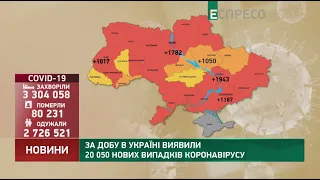 Коронавірус в Україні: статистика за 19 листопада