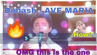 Dimash - AVE MARIA | New Wave 2021 - REACTION - OMG this is the one