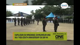 One Mindanao: SAF 44, Gihinumdum