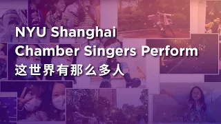 NYU Shanghai Chamber Singers A cappella Cover of "这世界有那么多人" (Empty World)