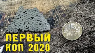 ПЕРВЫЙ КОП 2020. ДРЕВНОСТИ и СЕРЕБРО!