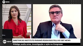 SBT News conversa com Murilo Hidalgo, presidente do Paraná Pesquisas