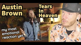 AUSTIN BROWN Tears in Heaven REACTION - Emotional reaction to TEARS IN HEAVEN - Home Free REACTION