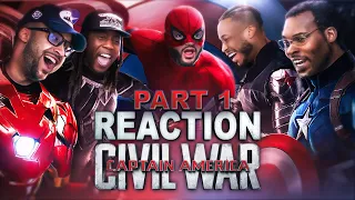 Captain America: Civil War (Part 1) | Group Reaction | Movie Review