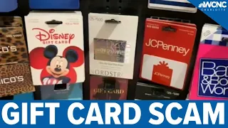 Gastonia Police Department warns of gift card scam