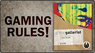 The Gallerist - Rules Overview
