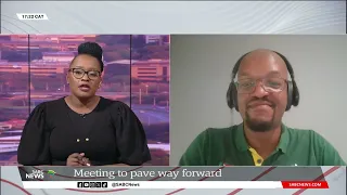 ANC NEC meets to consider options | Khaya Sithole weighs in