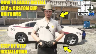 How To Easily Install EUP & Custom EUP Uniforms - Step By Step (GTA 5 Real Life Police Mods)