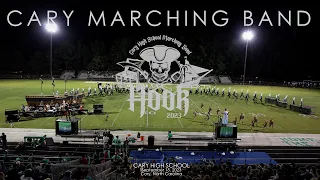 Cary Marching Band - Hook, 1-3 Movements, One Camera, 9/15/2023