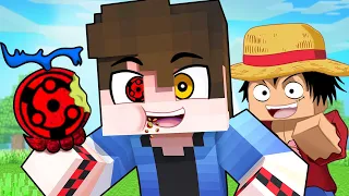 A FRUTA do MANGEKYOU SHARINGAN no ONE PIECE MINECRAFT