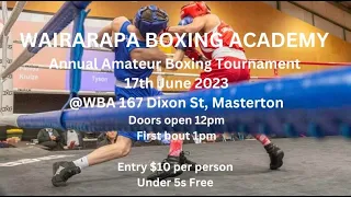 Wairarapa Boxing Academy Amateur Tournament