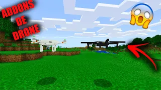 COMO TER DRONES NO MINECRAFT! (Addons) - Minecraft Pocket Edition