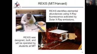 NSN Webinar: The OSIRIS-REx Asteroid Sample Return Mission