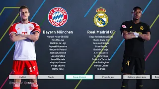 PES 2024 - Bayern vs Real Madrid - Gameplay PC | eFootball 2024 Concept - PES 2021 Mods