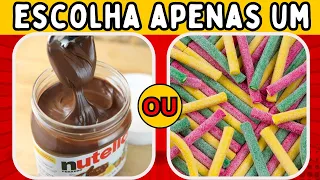 ⏺ O QUE VOCÊ PREFERE? EDIÇÃO: Doces🍭 #2 | Qual Doce Você Prefere? Quiz Jogo das Escolhas