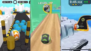 GyroSphere Trials vs Going Balls vs GyroSphere Evolution, Gyro Balls Gameplay Comparison Part #2