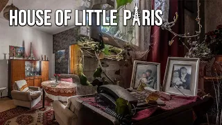 Untouched abandoned house of little Paris frozen in time | Sad Family Story