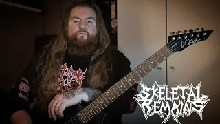 Skeletal Remains - Void of Despair (Guitar Cover)