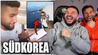 "Der Pilotentrick" 😂 CanBroke & Amir reagiern auf Südkorea Vlog Teil 1