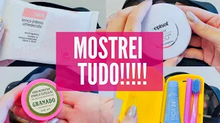 O QUE TEM NA MINHA NECESSAIRE- CUIDADOS PESSOAIS