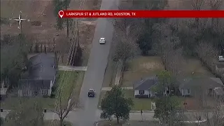 SkyEye live over police chase on Houston's southside