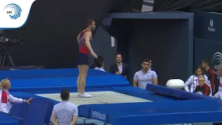 Mikhail MELNIK (RUS) - 2018 Trampoline Europeans, final