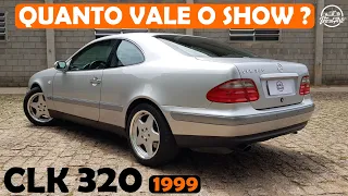 MERCEDES-BENZ CLK 320 ELEGANCE 1999 - Coupé, lindo e V6! Quanto vale o Show? Ep 4 - VeiculARTE