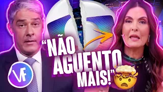 WILLIAM BONNER E FATIMA BERNARDES PEDEM PRA SAIR DA GLOBO! | Virou Festa