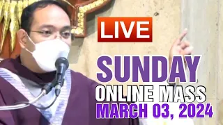 SUNDAY LIVE MASS TODAY REV FR HANS MAGDURULANG MARCH 3,2024