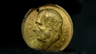 Hidalgo 10 Pesos Oro M* 1906 Ley 0.900 Original En Cápsula