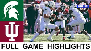 #10 Michigan State v Indiana Highlights | College Football Week 7 | 2021 College Football Highlights