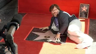 Jack Black Hollywood Walk of Fame Star Unveiling Ceremony