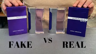 Fake vs Real Paco Rabanne Ultraviolet Perfume For Men 100 ML