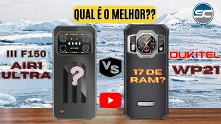 iiif150 air1 ultra vs Oukitel wp21 | COMPARATIVO e PREÇO | Black Friday