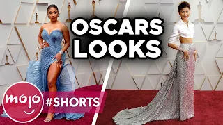 Top 10 Best Oscars Looks (2022) #shorts