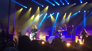 Megadeths Dave Mustaine tribute to Nick Menza Schaghticoke Fair Grounds 5/22/16 Rock N' Derby Upst