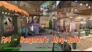 Fallout 4 - Hangman's Alley Settlement Build! Alley Repair!