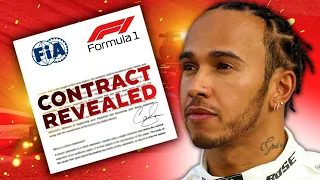 Lewis Hamilton's INSANE New Contract is JUST REVEALED!