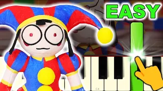 The Amazing Digital Circus Pilot Ending EASY PIANO TUTORIAL