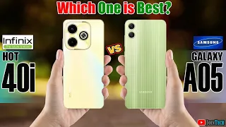 WOWWW AMAZING 😲😲 🔥 DECODING THE SUPERIORITY! Infinix Hot 40i Vs Samsung A05