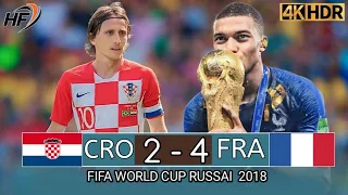 France 4-2 Croatie 》 Finale World Cup [2018] Extended Highlights Goals  4k Ultra HD