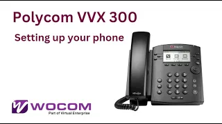 Unboxing Polycom VVX 300 Series  -  WOCOM Jamaica ITSP