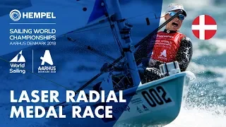 Full Laser Radial Medal Race | Aarhus 2018