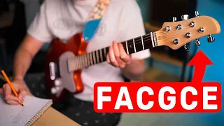 The Easy Way to Write Beautiful Riffs in FACGCE Tuning