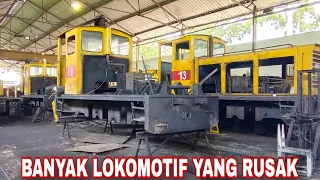 UPDATE DIPO LOKOMOTIF PG JATIROTO || MASIH BANYAK ARMADA LOKOMOTIF NYA